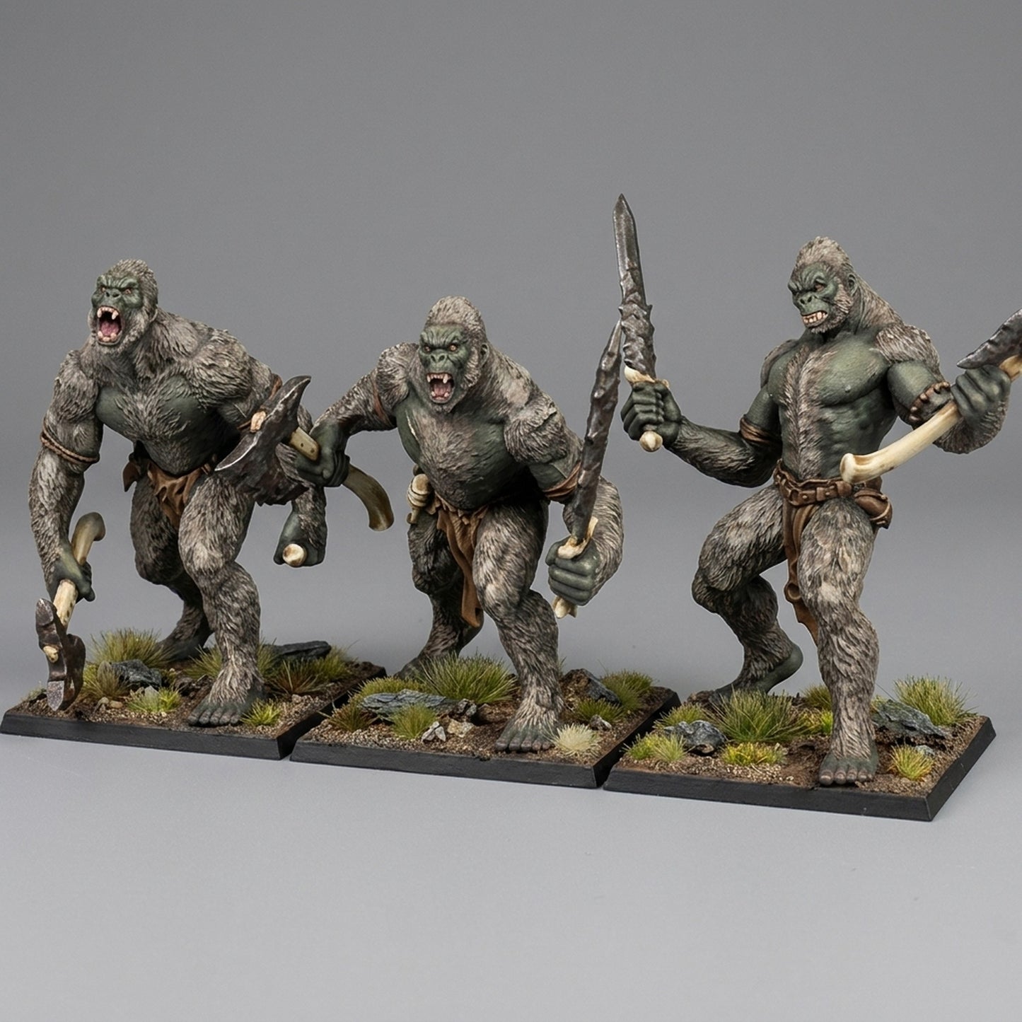 Los Yetis del Permafrost · Miniatura 32mm · Ogros del Norte · Drakholm
