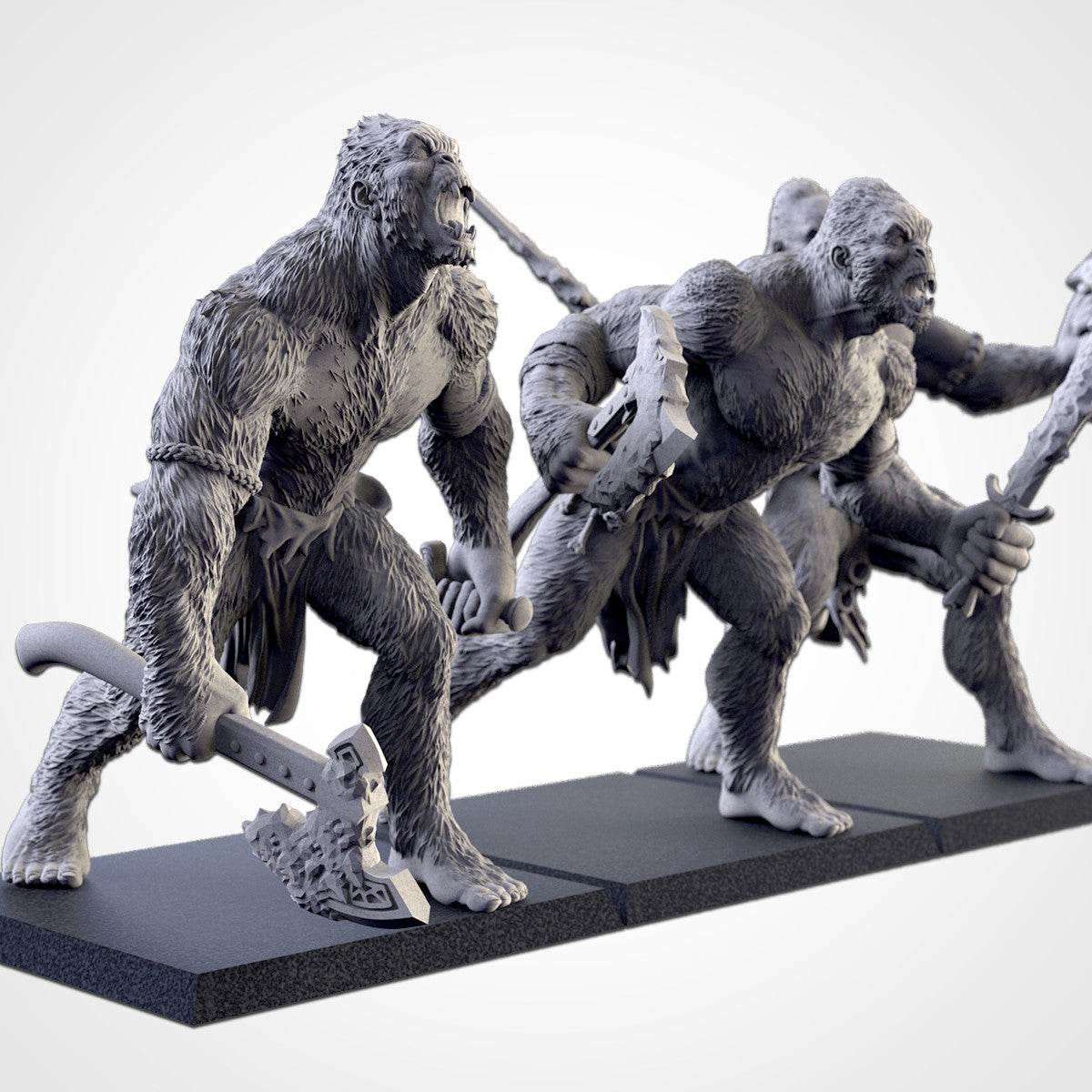 Los Yetis del Permafrost · Miniatura 32mm · Ogros del Norte · Drakholm