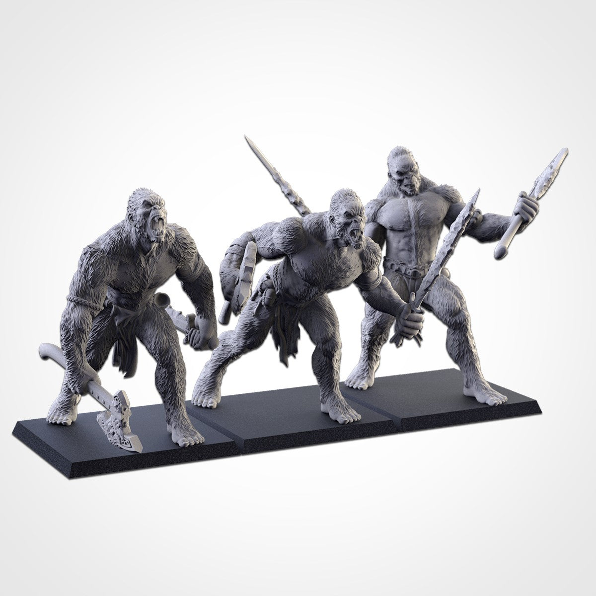 Los Yetis del Permafrost · Miniatura 32mm · Ogros del Norte · Drakholm