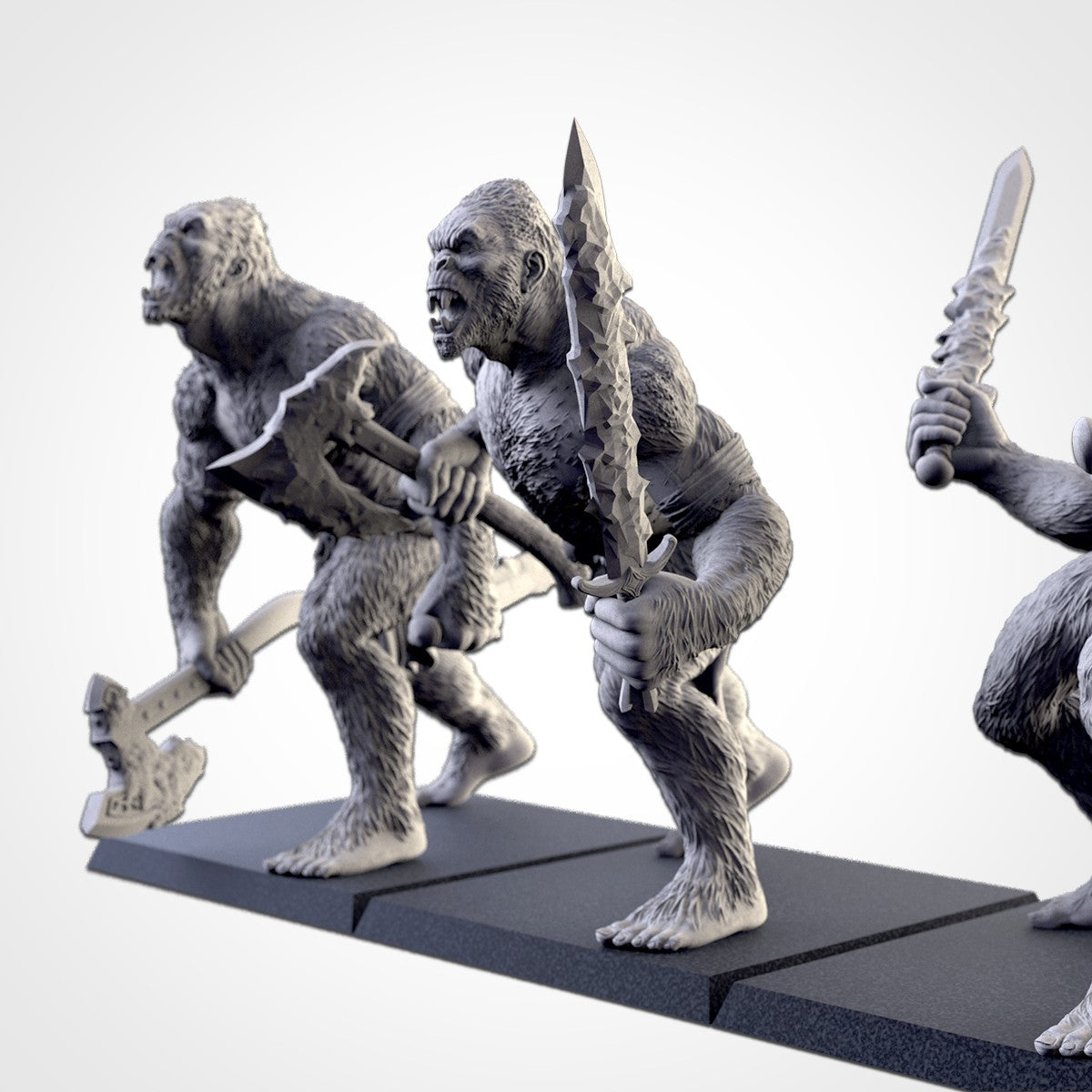 Los Yetis del Permafrost · Miniatura 32mm · Ogros del Norte · Drakholm