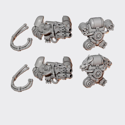 Pack conversión eradicator Anvil Wardens C — bits de conversión sci-fi grimdark de Greytide Studio, resina 32mm sin pintar