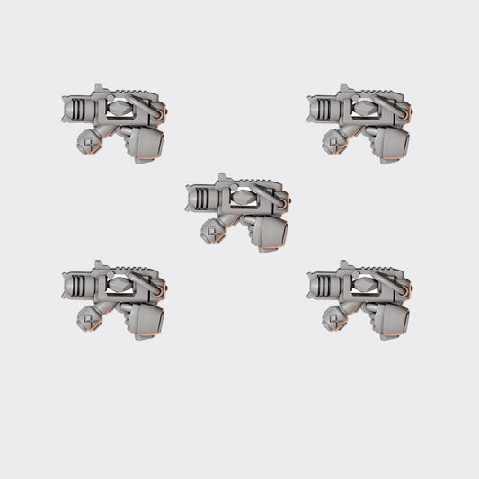 Pistola congelante Primal Hounds A — bits de conversión sci-fi grimdark de Greytide Studio, resina 32mm sin pintar