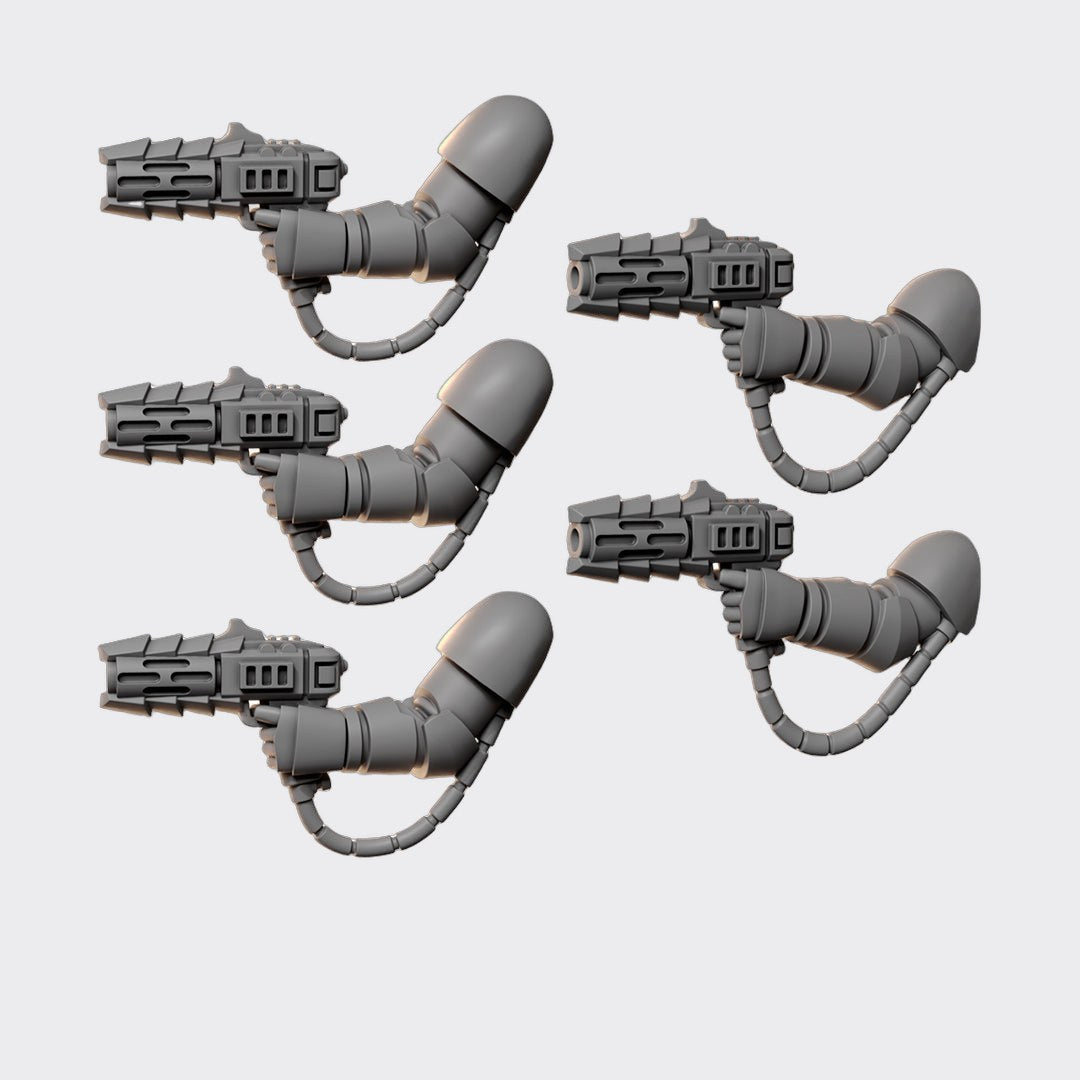 Pistola infierno Anvil Wardens B — bits de conversión sci-fi grimdark de Greytide Studio, resina 32mm sin pintar