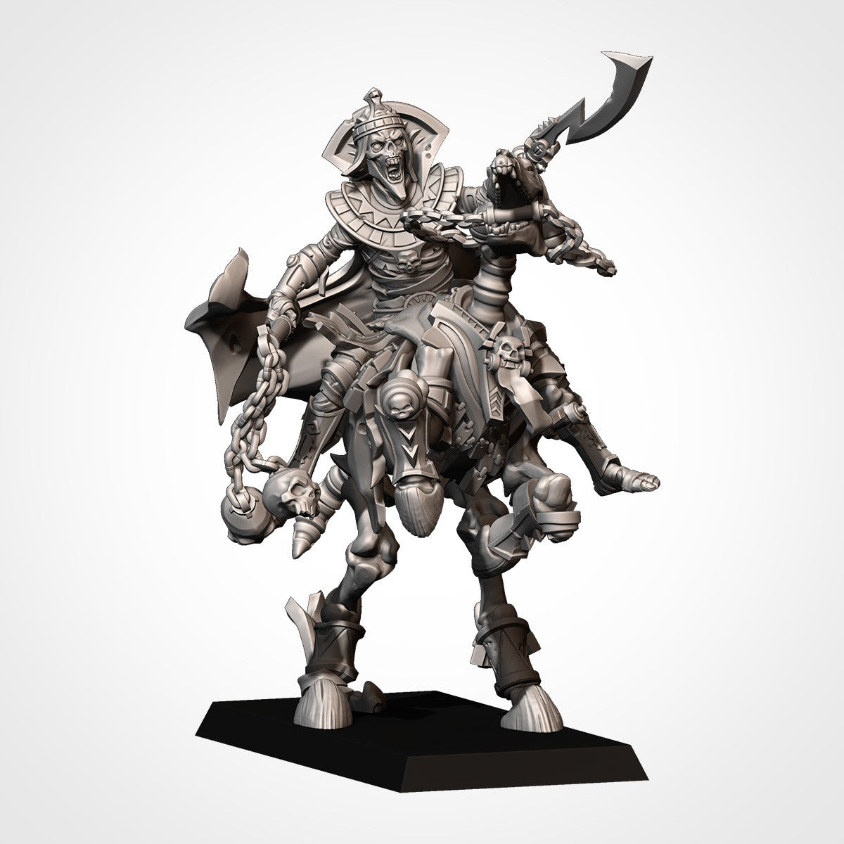 Miniatura Príncipe-Rey de la Duna Reyes Funerarios resina 32mm sin pintar - Drakholm