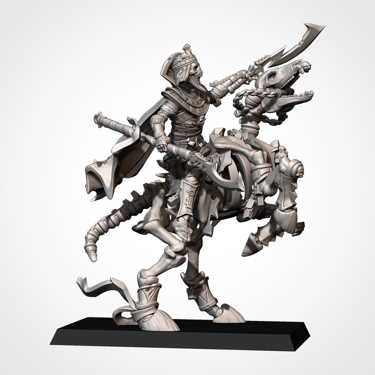 Miniatura Príncipe-Rey de la Duna Reyes Funerarios resina 32mm sin pintar - Drakholm