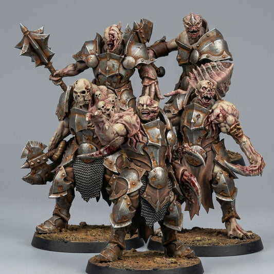 Miniatura Guerreros Corrompidos Reinos del Caos resina 32mm sin pintar - Drakholm