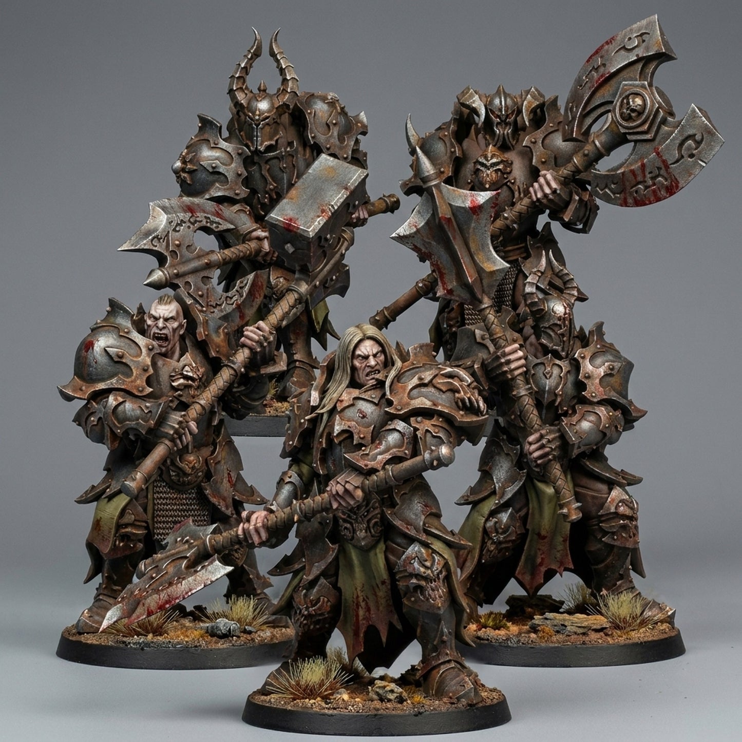 Miniatura Los Ascendidos Reinos del Caos resina 32mm sin pintar - Drakholm