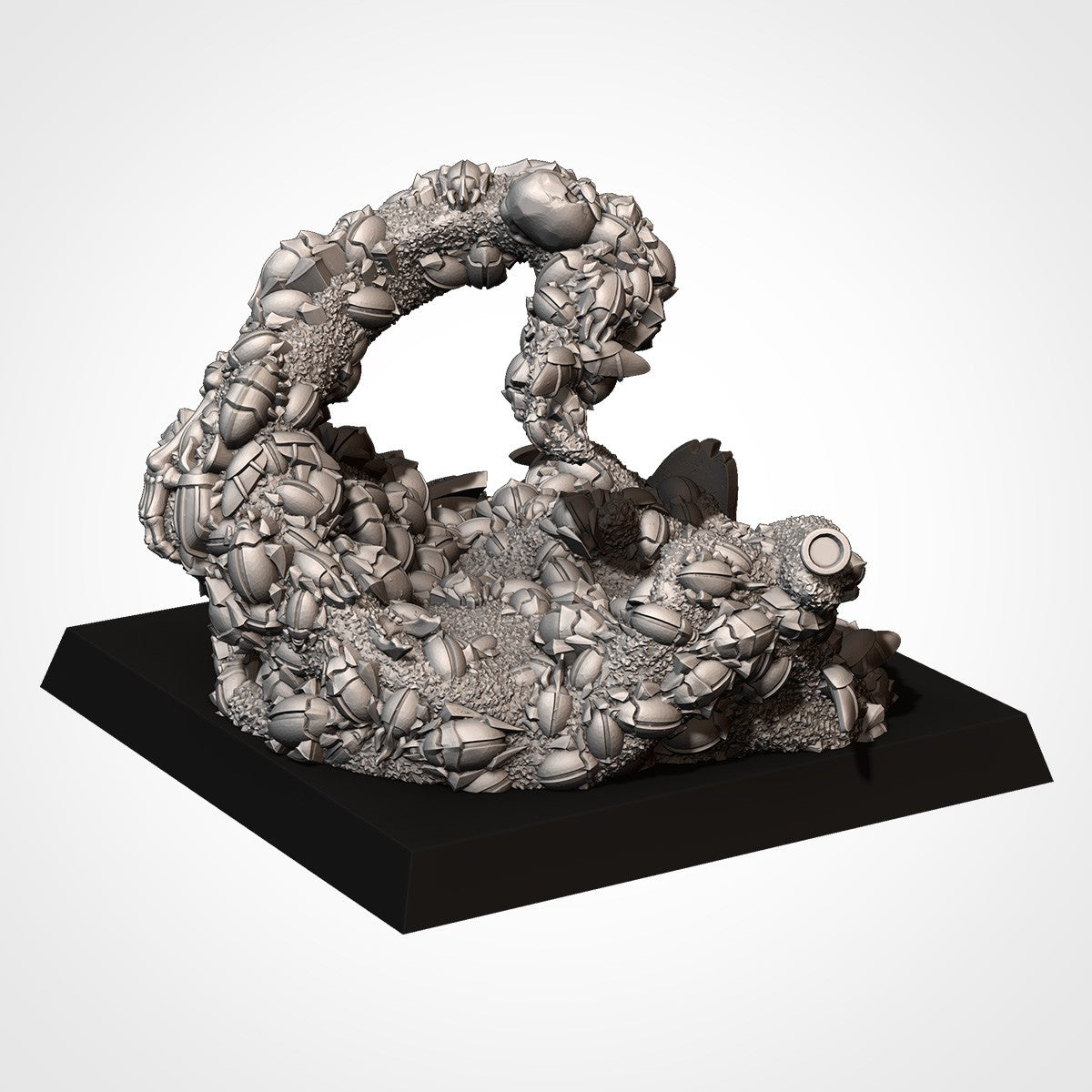 Miniatura Marea de Escarabajos de Arena Reyes Funerarios resina 32mm sin pintar - Drakholm