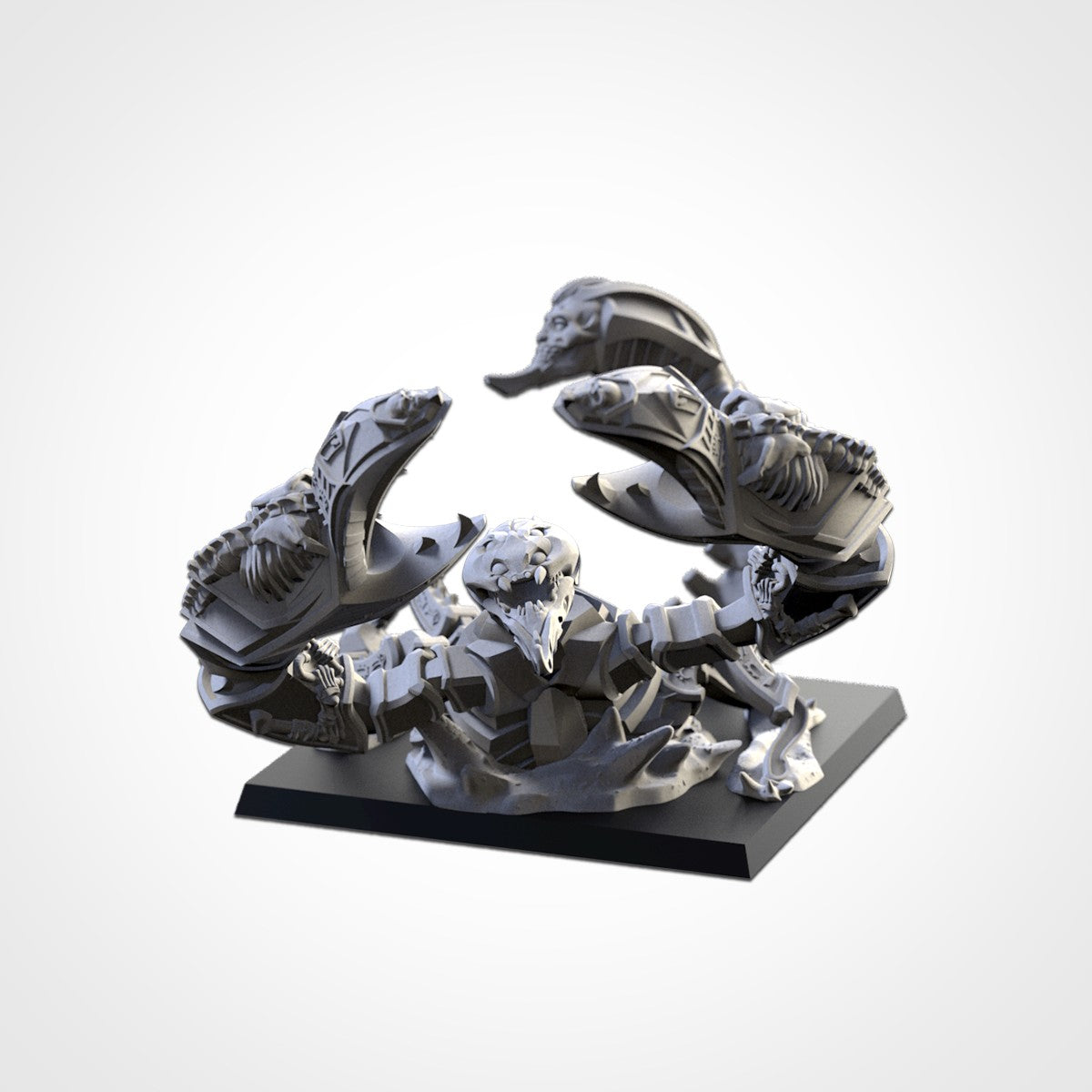 Miniatura Escorpiones de las Arenas Reyes Funerarios resina 32mm sin pintar - Drakholm