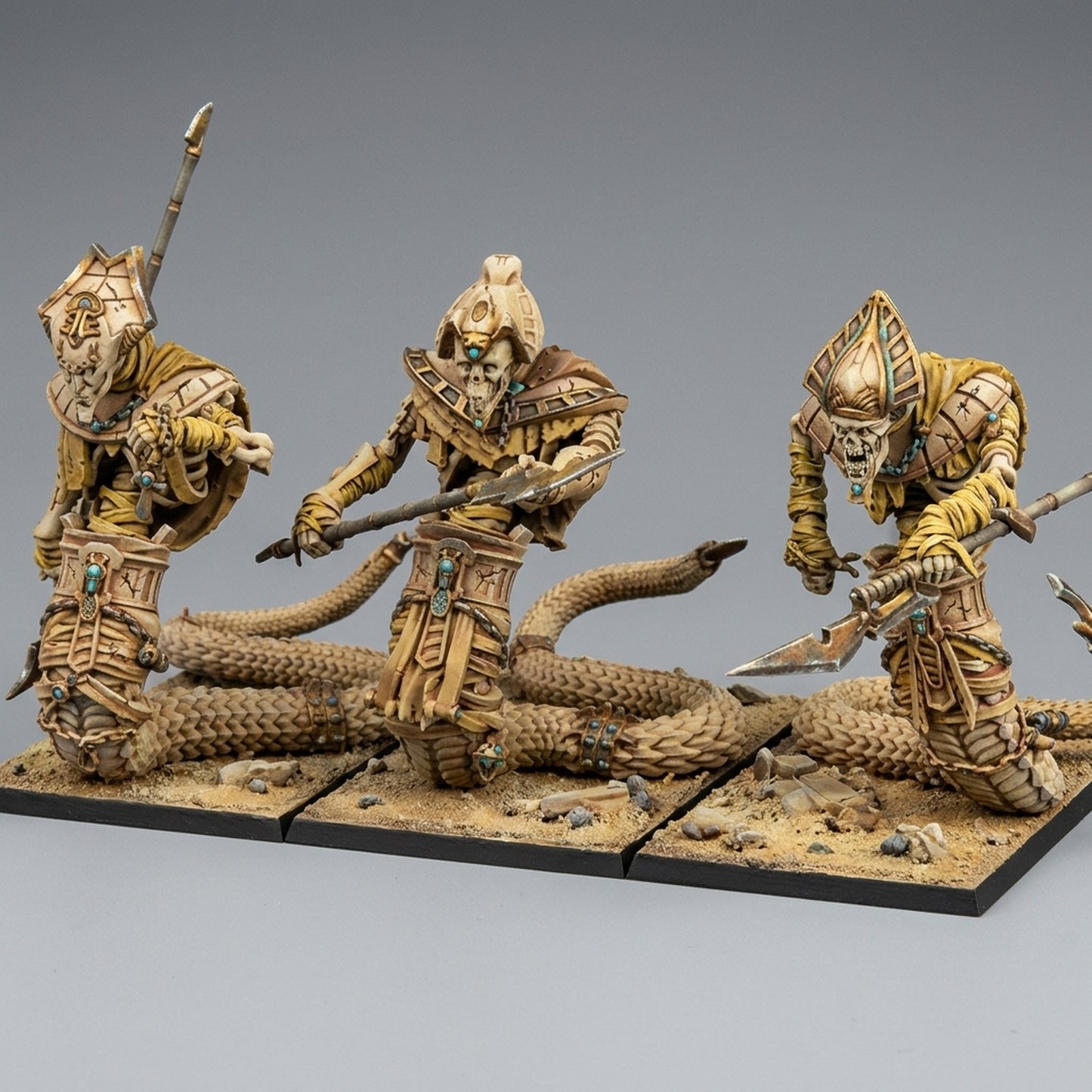 Miniatura Acechadores de Arena Reyes Funerarios resina 32mm sin pintar - Drakholm