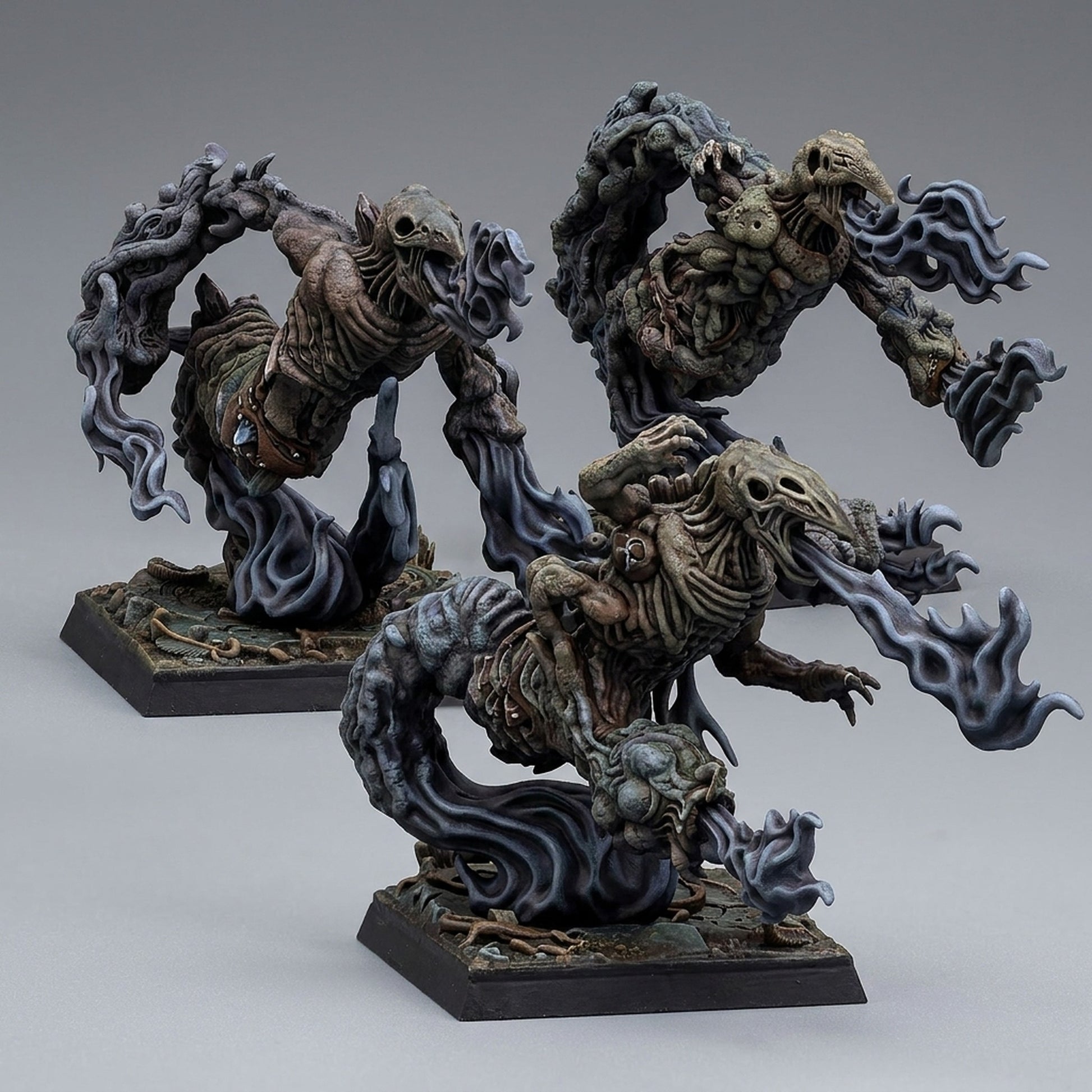 Miniatura Abrasadores del Cambio Reinos del Caos resina 32mm sin pintar - Drakholm