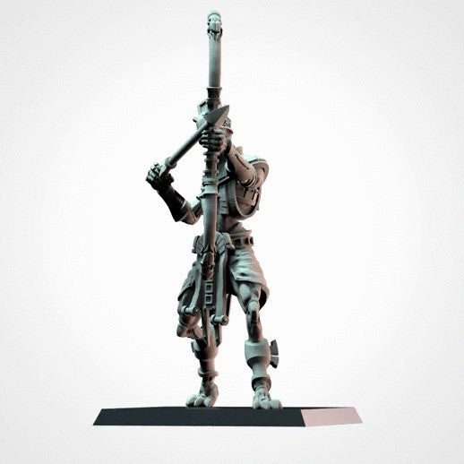 Miniatura Shabti Guardián Reyes Funerarios resina 32mm sin pintar - Drakholm