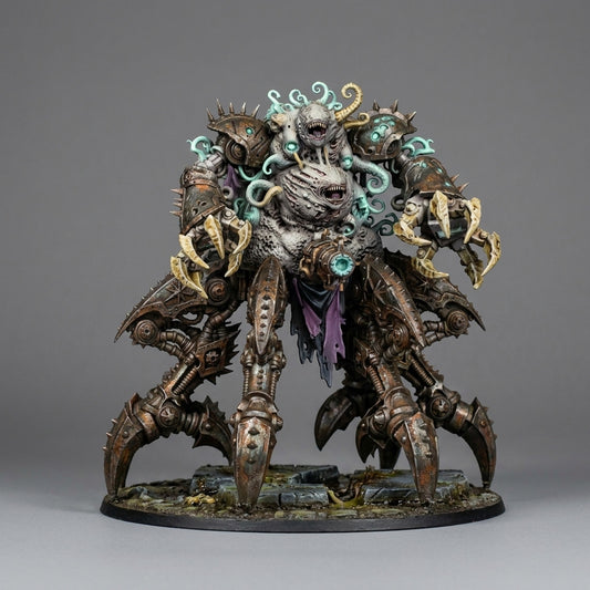 Miniatura Demonio del Alma de la Plaga Reinos del Caos resina 32mm sin pintar - Drakholm