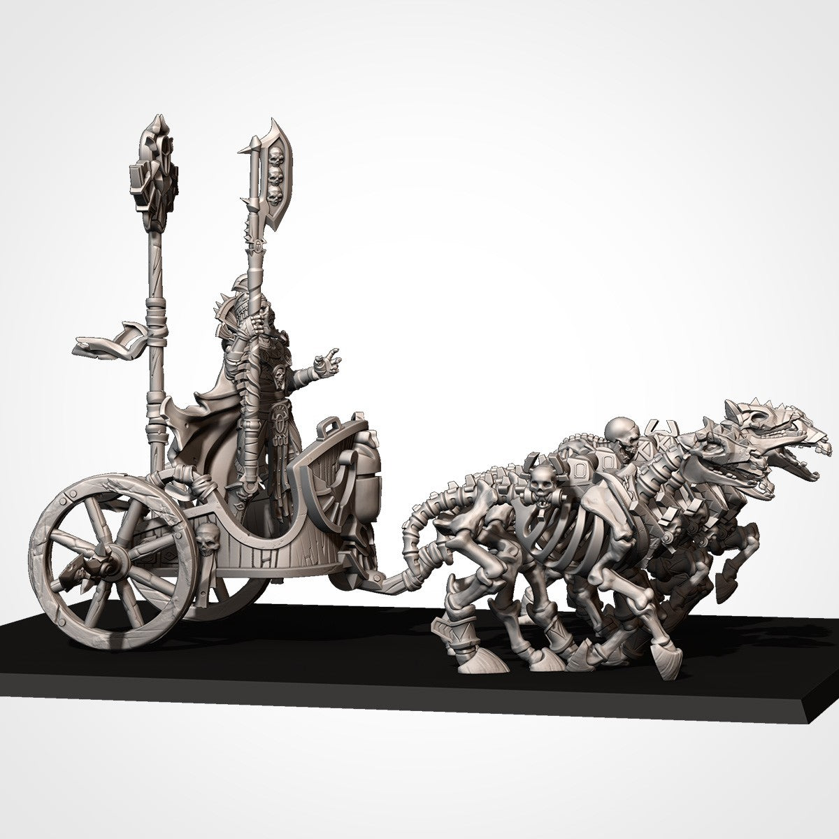 Miniatura El Gran Rey Reyes Funerarios resina 32mm sin pintar - Drakholm