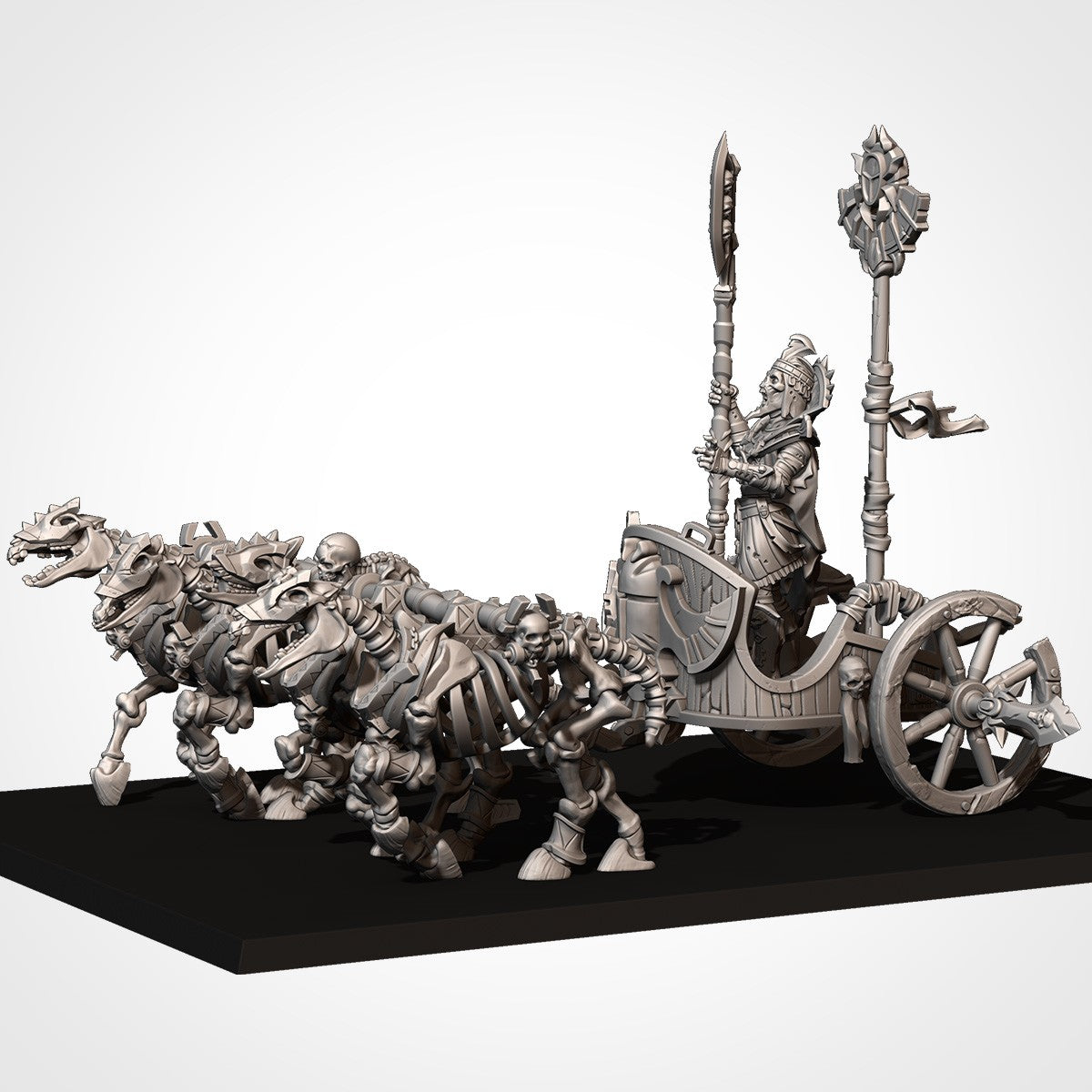 Miniatura El Gran Rey Reyes Funerarios resina 32mm sin pintar - Drakholm