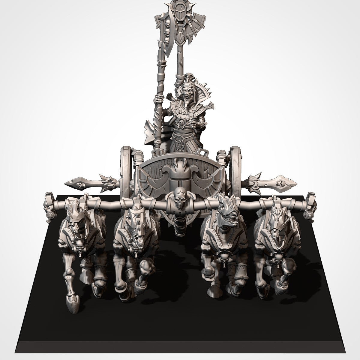 Miniatura El Gran Rey Reyes Funerarios resina 32mm sin pintar - Drakholm