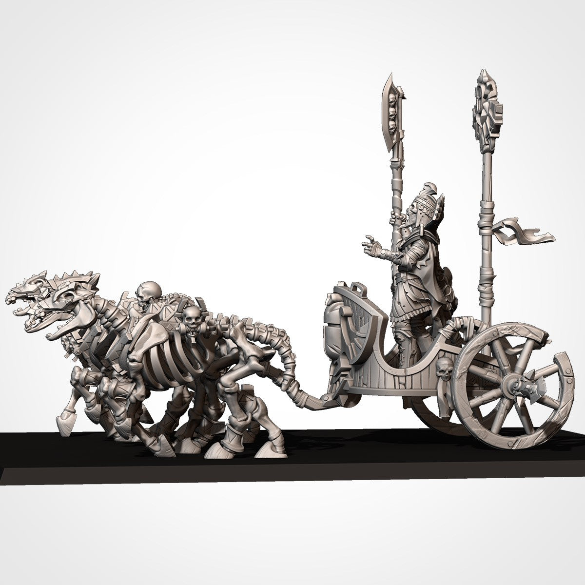 Miniatura El Gran Rey Reyes Funerarios resina 32mm sin pintar - Drakholm