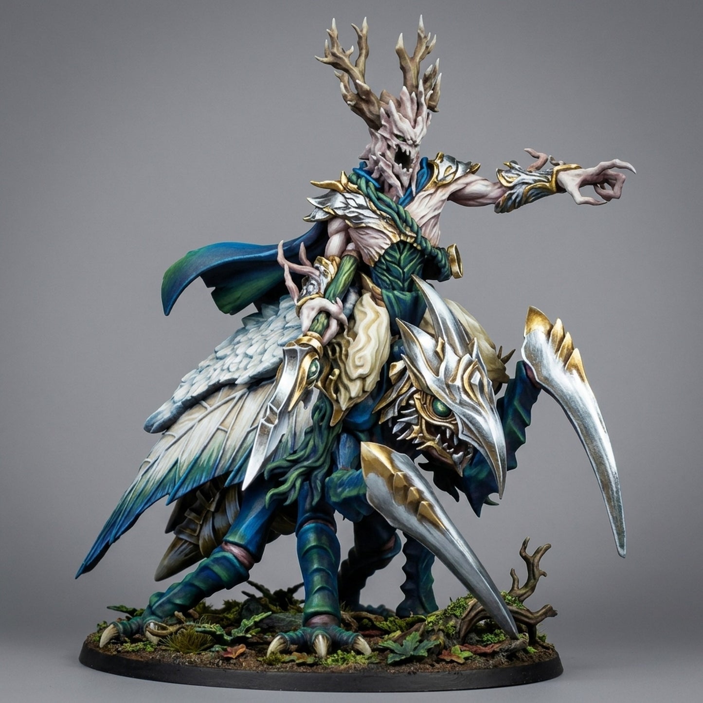 Miniatura Thressal, Campeón Perenne Elfos Silvanos resina 32mm sin pintar - Drakholm