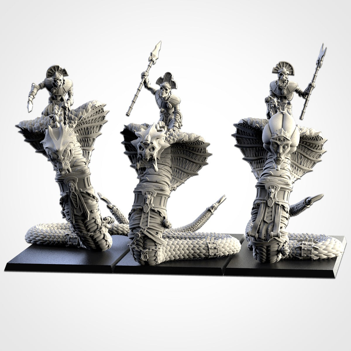 Miniatura Catafractos de la Cripta Reyes Funerarios resina 32mm sin pintar - Drakholm