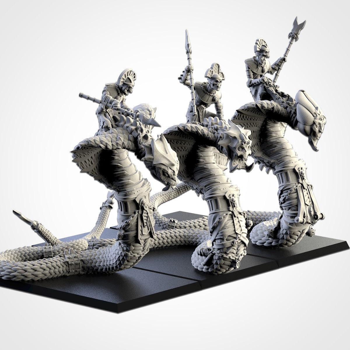 Miniatura Catafractos de la Cripta Reyes Funerarios resina 32mm sin pintar - Drakholm