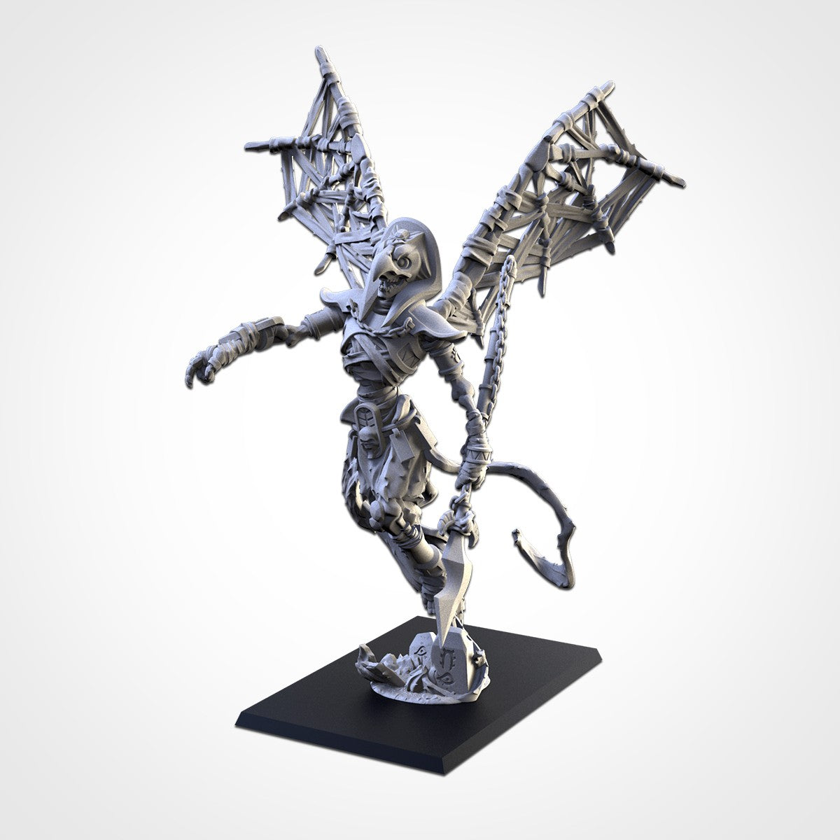 Miniatura Segadores de la Cripta Reyes Funerarios resina 32mm sin pintar - Drakholm