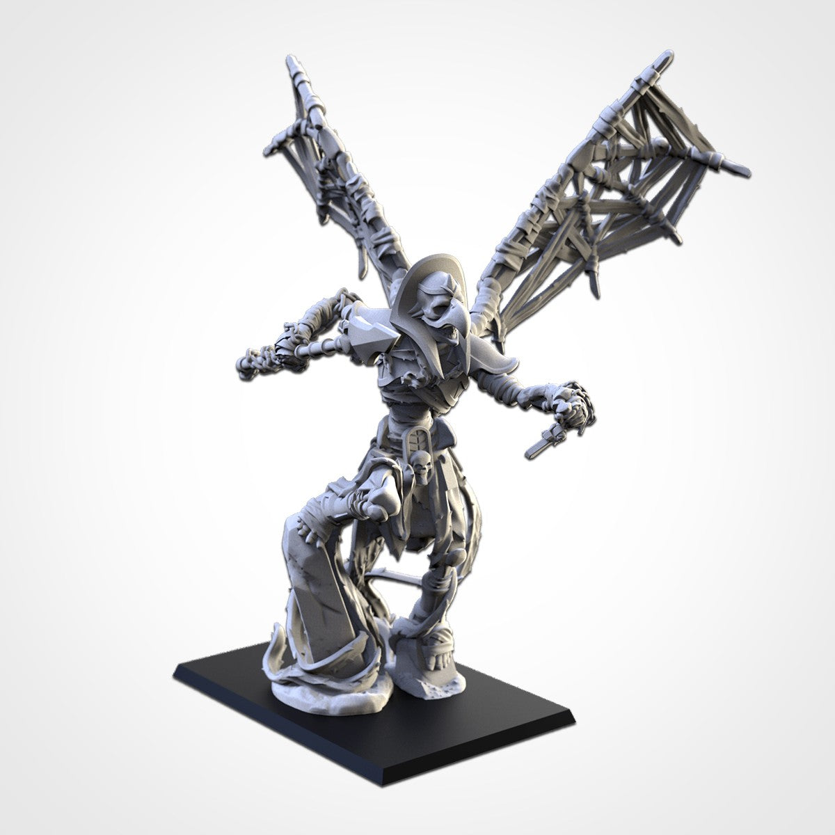 Miniatura Segadores de la Cripta Reyes Funerarios resina 32mm sin pintar - Drakholm