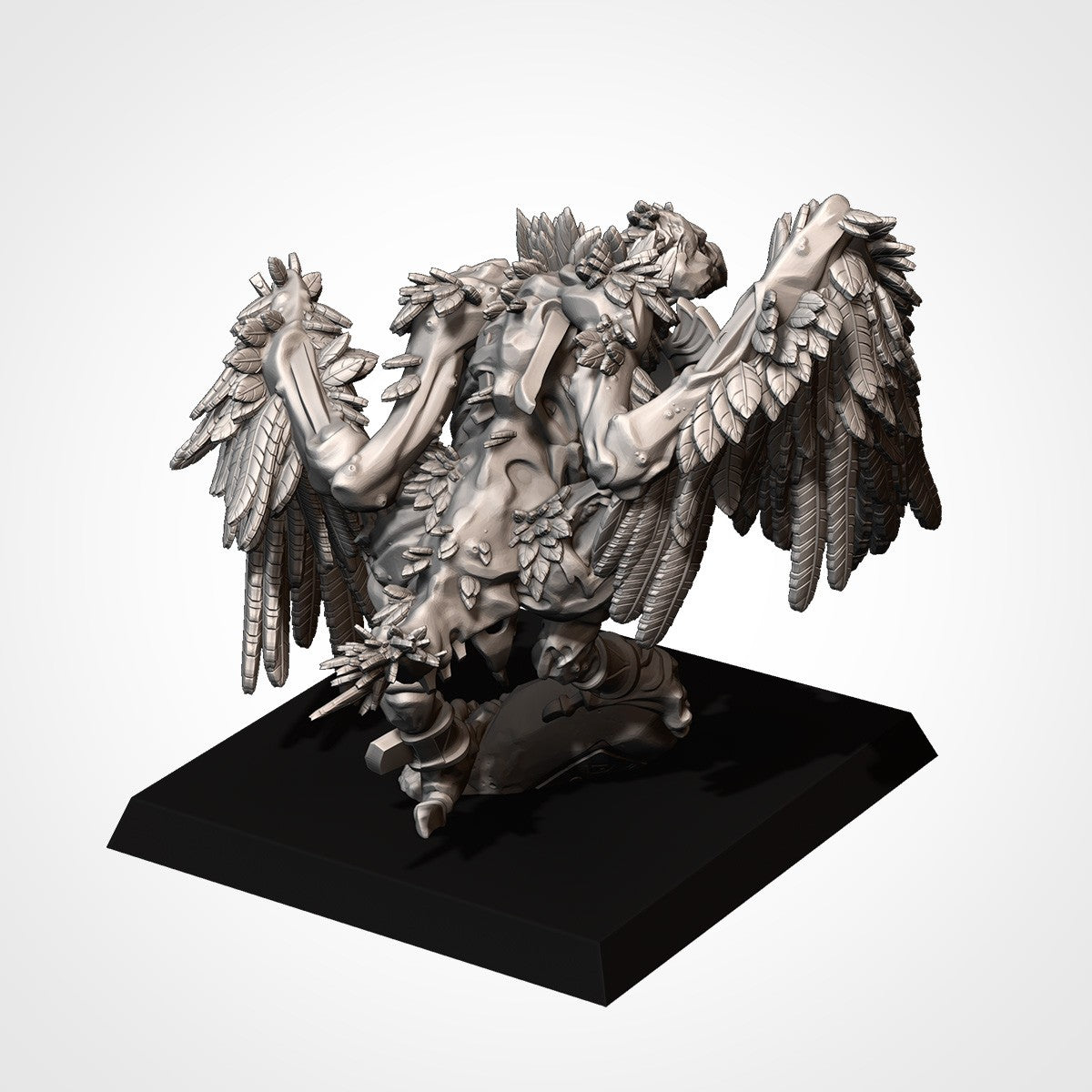 Miniatura Buitres No-Muertos Reyes Funerarios resina 32mm sin pintar - Drakholm
