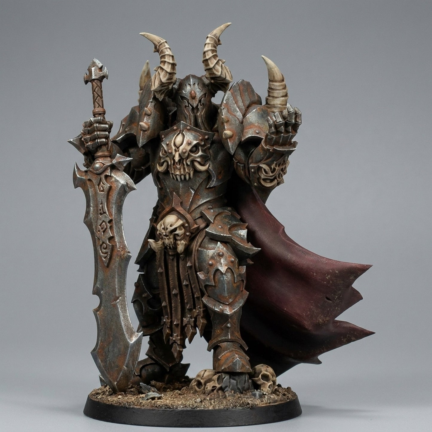 Miniatura Vrolok, Señor de la Destrucción Reinos del Caos resina 32mm sin pintar - Drakholm